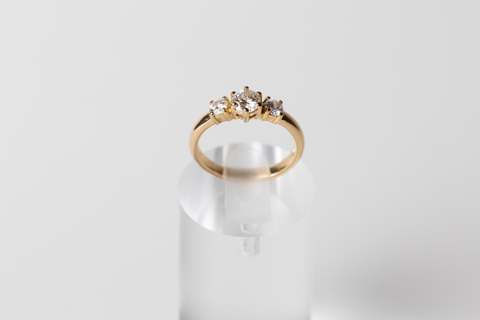 Roségold Diamantring