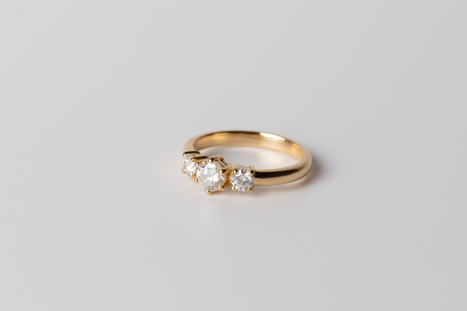 Roségold Diamantring – Ansicht 2